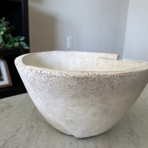 Studio McGee X Target Textured Cream Ceramic Bowl - Picture 3 of 5